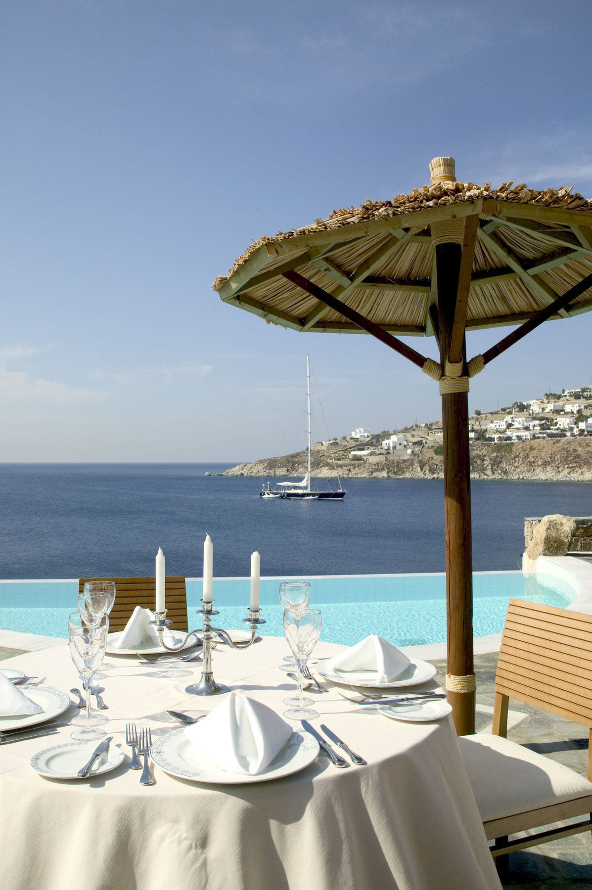 Petasos Beach Resort & Spa - Small Luxury Hotels Of The World Platys Gialos  Restaurant photo